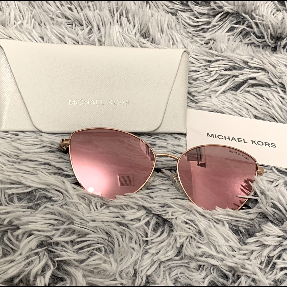 Michael Kors Cloud 9 Rose Gold Sunglasses